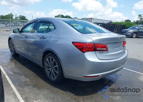 2015 Acura Tlx V6 Advance z USA, uszkodzony, nr VIN 19UUB3F77FA002804